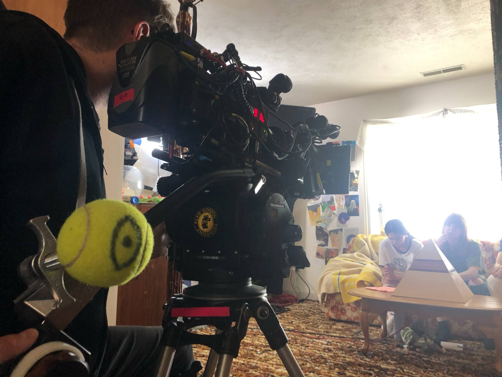 On set with Summer Film Project